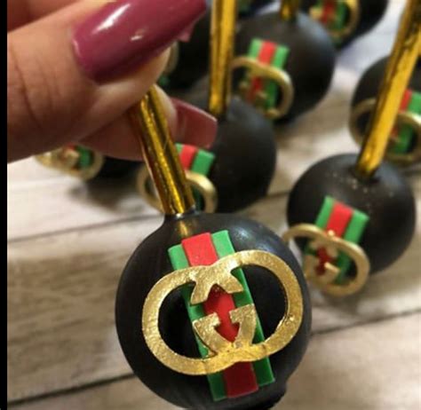 gucci cake pops|gucci birthday cake.